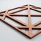 Ekena Millwork Small Buxton Decorative Fretwork Wood Wall Panels, Cherry, 11 3/8"W x 11 3/8"H x 3/8"T WALW12X12X0375BUXCH - alternate 6